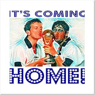 Classic Football Songs - Baddiel & Skinner - IT'S COMING HOME Posters and Art